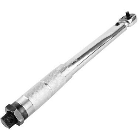 1/4"" TORQUE WRENCH 5-25NM CV STEEL RATCHET GARAGE TOOL SS217 NEW (1/5)