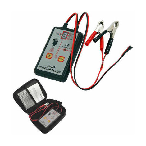 12V CT3422 UNIVERSAL FUEL INJECTOR PRESSURE TESTER LED DIAGNOSE SYSTEM PROBLEMS
