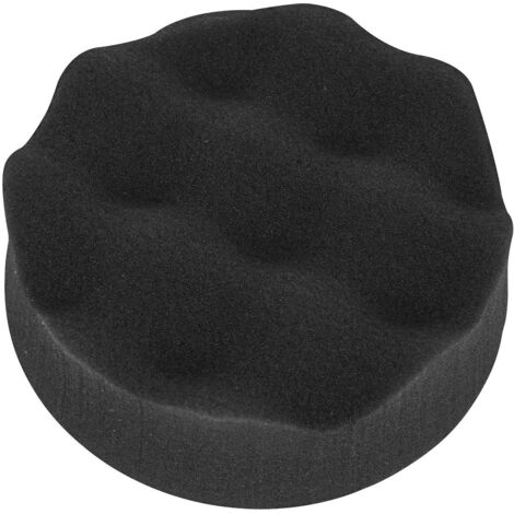 Sealey Buffing & Polishing Foam Head Hook-and-Loop �80 x 25mm Black/Soft PTCCHV79P
