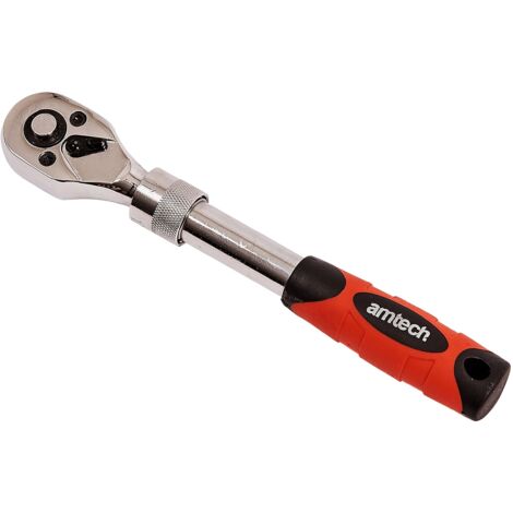 1/4"" RATCHET QUICK RELEASE TELESCOPIC EXTENDABLE REVERSIBLE HEAVY DUTY I3440 (1/4)