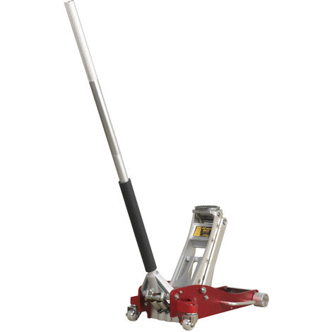 Sealey Trolley Jack 2.5 Tonne Low Profile Aluminium Rocket Lift RJA2500