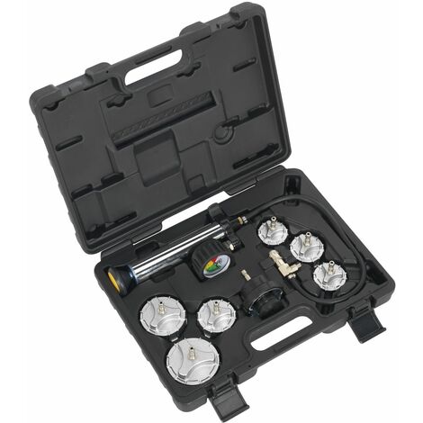 Sealey Cooling System Pressure Test Kit 7pc - Commercial CV0011 (1/3)