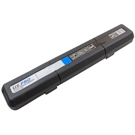 US PRO INDUSTRIAL 1/2 dr Calibrated Torque Wrench 40-220Nm, For Sockets 6863 | UK