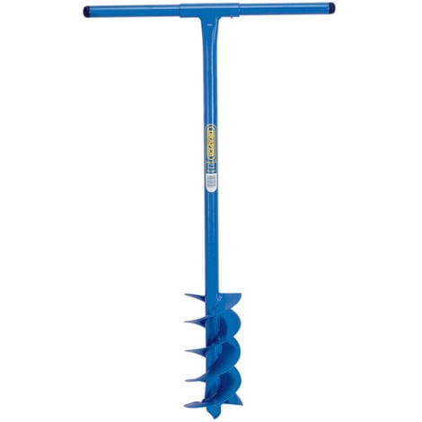 Draper Post Hole Digger Auger 1M 150mm Bore Fence Drill Manual Tool 1050mm 24414