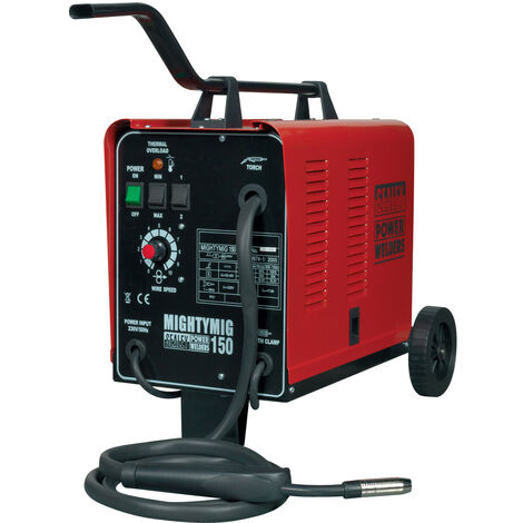 Sealey Professional Gas/No-Gas MIG Welder 150A 230V MIGHTYMIG150