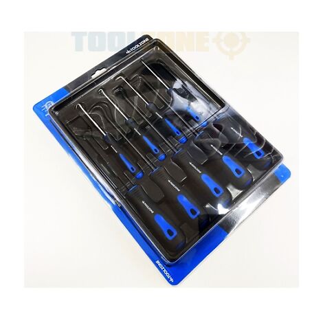 9PC Scraper Hook & Pick Tool Set O Ring Seal Removal Set Mini Hook Pick (1/3)