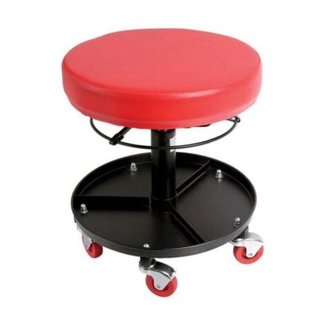 MECHANICS CREEPER SEAT SWIVEL WHEELS STOOL CHAIR TROLLEY PADDED GARAGE CT5096