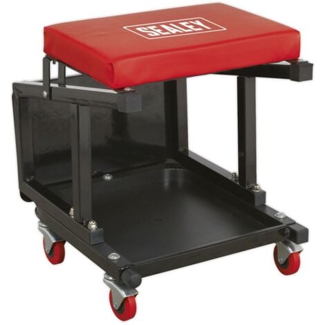 Sealey Mechanic's Utility Seat & Step Stool SCR16