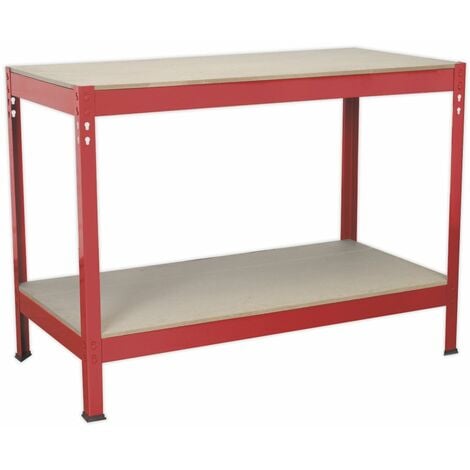 Sealey Steel Workbench with Wooden Top 1.2m AP1210