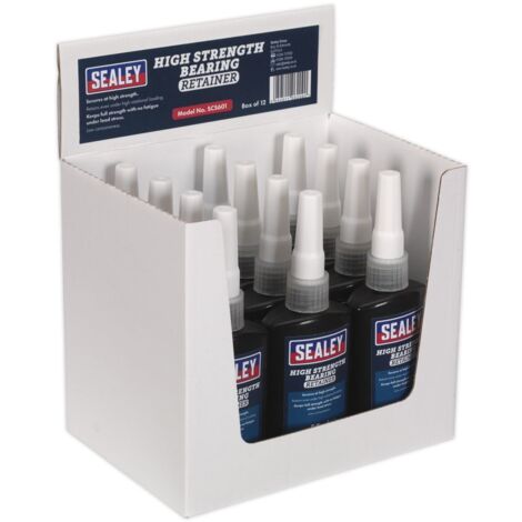 Sealey High Strength Bearing Fit Retainer 50ml - Pack of 12 SCS601