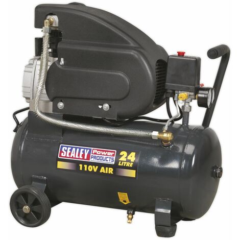 Sealey Air Compressor 24L Direct Drive 2hp 110V SAC2420E110V