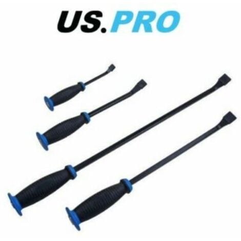 US Pro Pry Bar Set Crow Bar 4pc Levers Wrecking Bar 8"" 12"" 18"" 24"" 6766