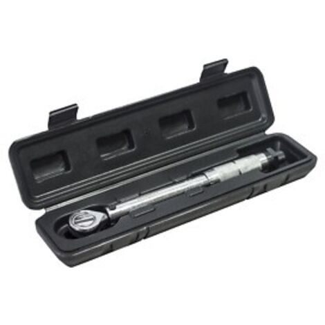 3/8"" TORQUE WRENCH I8085 CHROME STEEL RATCHET TOOL CASE 19-110NM