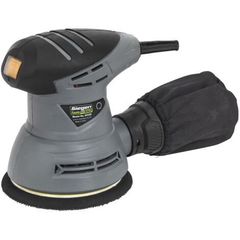 SEALEY PALM SANDER 240W 125MM ELECTRIC DUAL ACTION DETAIL ORBITAL 230V S0125 (1/5)