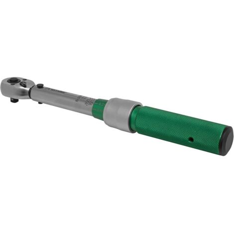 Sealey STW901 Premier Calibrated Micrometer Torque Wrench 1/4""Sq Drive 5-25Nm