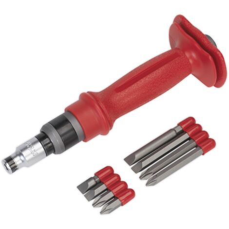 Sealey Premier Heavy-Duty Impact Driver Set with Protection Grip 10pc AK2084 (1/2)