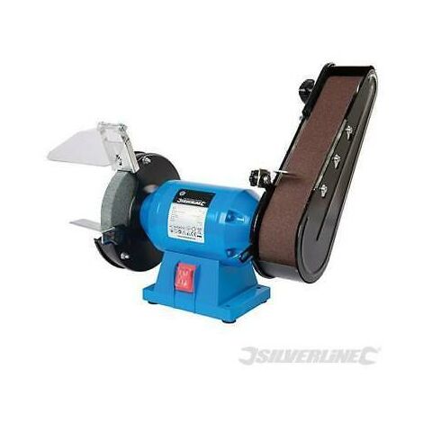 Bench grinder 2024 with sanding belt