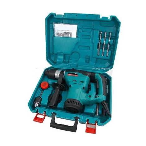 SDS HAMMER DRILL HEAVY DUTY 1500W ROTARY 240V & CHISELS IN CASE CT0700 WARRANTY (1/5)