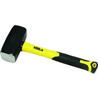 Hilka Lump Hammer 2kg 4lb Fibreglass Handle Sledge Club Hammer 54500040