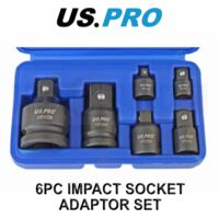 US PRO Tools 6pc Impact Socket Adaptor Set, Reducer for Sockets, Wrench 3511