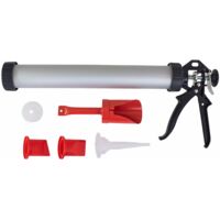 Mortar Pointing Gun Grouting Sausage Paving Cement Caulking Set Heavy Duty H2175