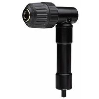 HEAVY DUTY 3/8 KEYLESS METAL RIGHT ANGLE ANGLED DRILL ATTACHMENT CHUCK DR056