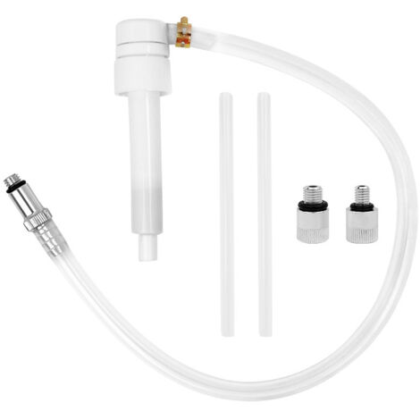 Pompe à huile pour moteur horsbord 50cm pivotante en métal avec 2 tubes d'aspiration et 3 tailles d'adaptateur pour plus de commodité (1/5)