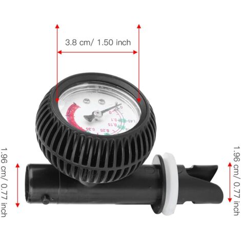 Baromètre Psi Manomètre Pour Kayak Et Radeau - Jauge Pression Valves HR Et Pompes