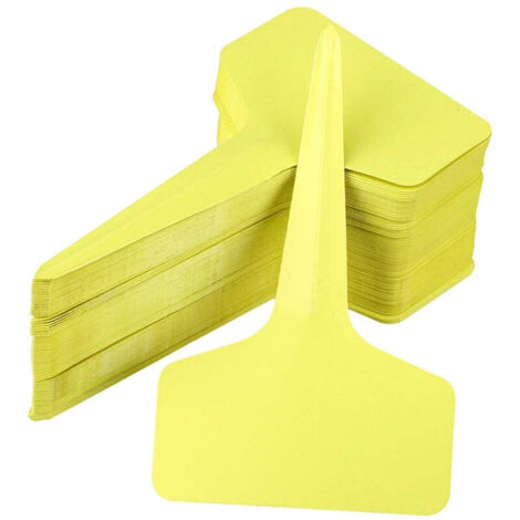 200 Etiquettes Plantes T Plastique 6x10cm Avec Stylo - Marqueurs Réutilisables Jardin Potager