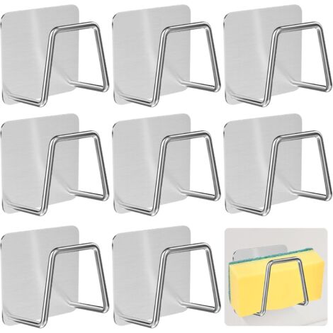 Minicoco Panier porte-éponge pour évier de cuisine – Panier de rangement suspendu pour évier – Accessoires de panier de vidange portable Minicoco Panier porte-éponge pour évier de cuisine – Panier de rangement suspendu pour évier – Accessoires de panier de vidange portable