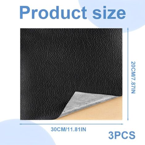 1 Paire De Patchs En Cuir Synthétique Pour Coude Et Genou – Ovales 14x9 Cm – à Coudre – Réparation Et Décoration De Veste, Jean, Sac – 5 Coloris