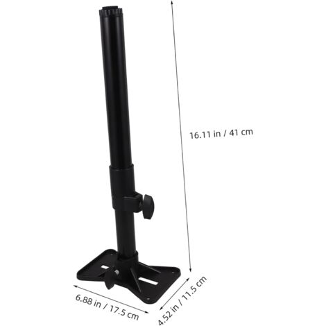 Lot De 2 Poteaux De Support Pour Bâche De Bateau – Réglables 30,5 à 137,2 Cm, En ABS, Avec Embout Dôme Et Base Large, Pour Housse Bateau
