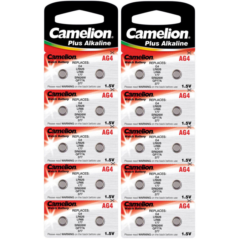 AG4 PAR 20 PILES Camelion