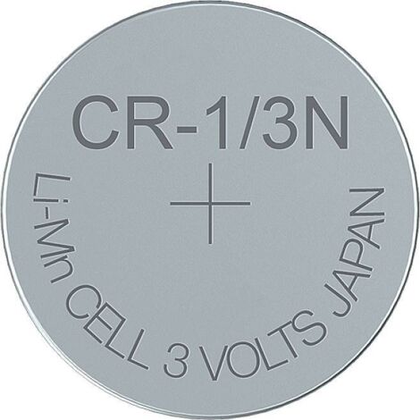 Pile lithium CR 1/3N 3V – Pile haute performance pour appareils photo et dispositifs médicaux – Longue durée de vie – Compatible avec VARTA (1/10)