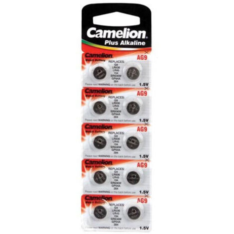 Camelion Pile pour montre 1.5V-50mAh LR936/AG9 (10 pcs/bl) (12001009)