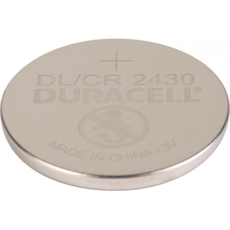 Pile bouton CR 2430 lithium Duracell 285 mAh 3 V 1 pc(s) Y00154