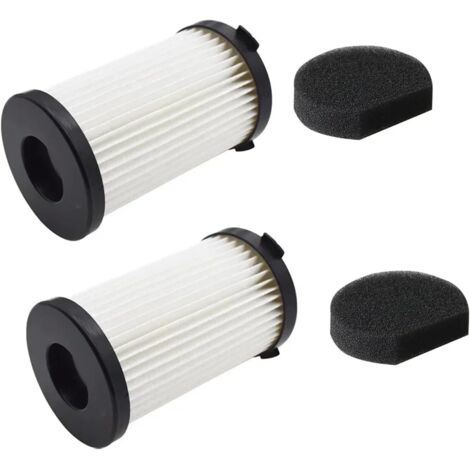 Lot de 2 filtres pour aspirateur balai I-Vac X20, filtres lavables et réutilisables, éléments filtrants remplaçables pour aspirateur. (1/4)