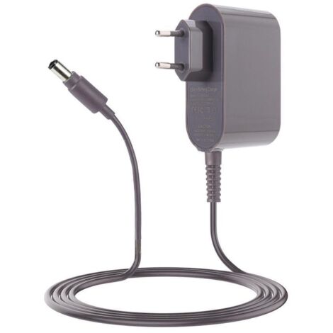 Adaptateur secteur pour chargeur de batterie d'aspirateur Dyson V6 V7 V8, prise européenne, pièce de rechange, câble d'alimentation (prise européenne). (1/4)