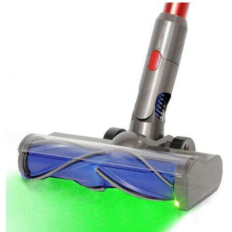 Tête de Brosse Anti-Enchevêtrement à Entraînement Direct avec Lumière Verte pour Aspirateur Dyson V7 à V15 / G5 (1/5)