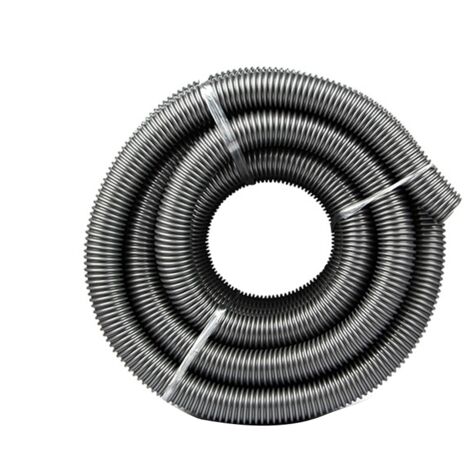 Tuyau Fileté (Gris Argenté, 1m) pour Aspirateur Jieba / Baiyun BF501/502 (1/5)