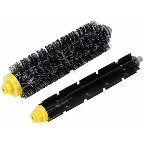 Rouleaux de brosses de remplacement pour aspirateur robot iRobot Roomba série 600 (modèles 694, 676, 675, 692, 695, 677, 671, 690, 680, 660, 650, 620, 614, 610, 600) (1/4)