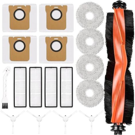 Accessoires pour aspirateurs robots Xiaomi X10+ X20+ filtre brosse principale serpillière lavable pièces détachées compatible (1/4)