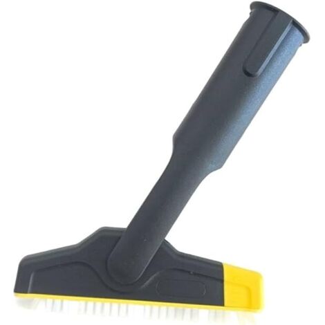 Brosse de Nettoyage à Vapeur pour Joints de Carrelage Ciment - Accessoire Compatible SC1 SC2 SC3 SC4 SC5 avec Tête Remplaçable et Articulation Flexible (1/5)