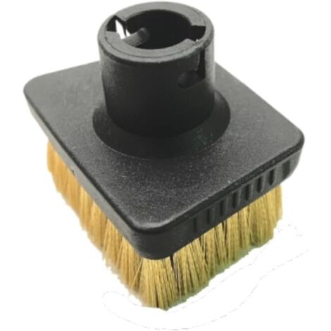 Brosse de Remplacement pour Nettoyeur Vapeur SC5 - Accessoire de Nettoyage Sols et Rails avec Poils en Cuivre (1/5)