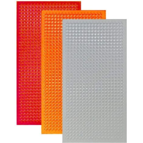 Kit de réparation phare auto NOLUXA 3 pièces PVC rouge/ambre/clair 22,5x11,5 cm (1/4)