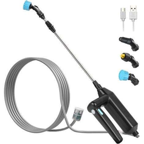 Pulvérisateur Électrique 7,4 V LaBlanc avec Lance Télescopique et 3 Buses pour Jardin et Toiture
