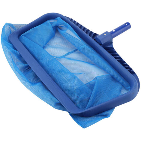 Écrémeur de feuilles pour piscine – ABS/polyéthylène – filet fin 58,5 x 39 cm – bleu (1/4)