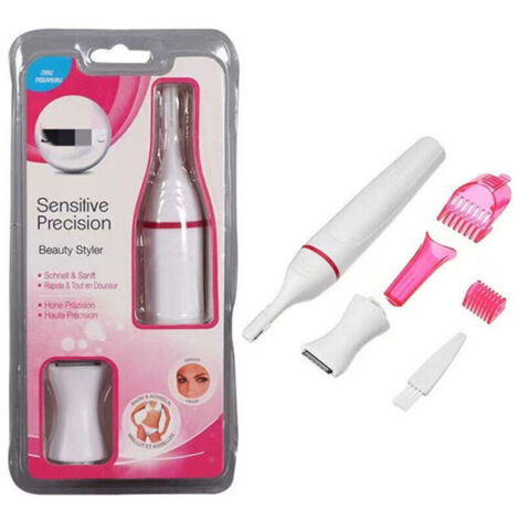 Tondeuse nez et oreilles 4 en 1 DEBUNS – Électrique, précise et sans douleur pour femme