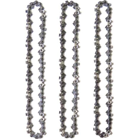 Chaînes de tronçonneuse 14" (35 cm) – Lot de 3, 52 maillons, faible rebond (1/4)