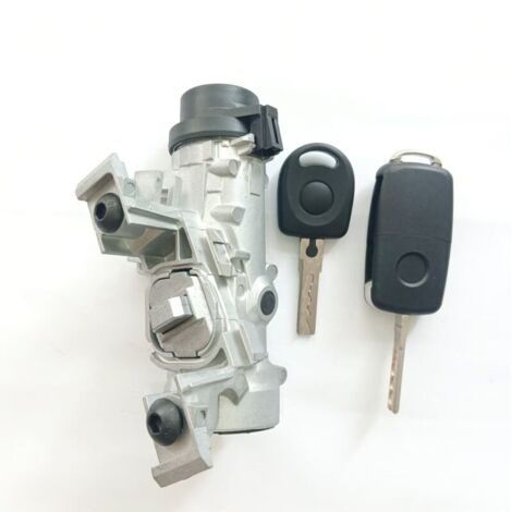 Neiman d'allumage compatible 1K090905851B/865/855C avec 2 clés reprogrammables pour VW Golf 5/6, Audi A3, Skoda Octavia 2